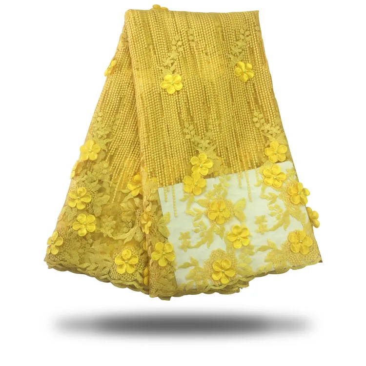 

2018 new arrival applique French Lace Fabric Quality african Lace Fabric for Weddig French voile lace.FC17-LFE27