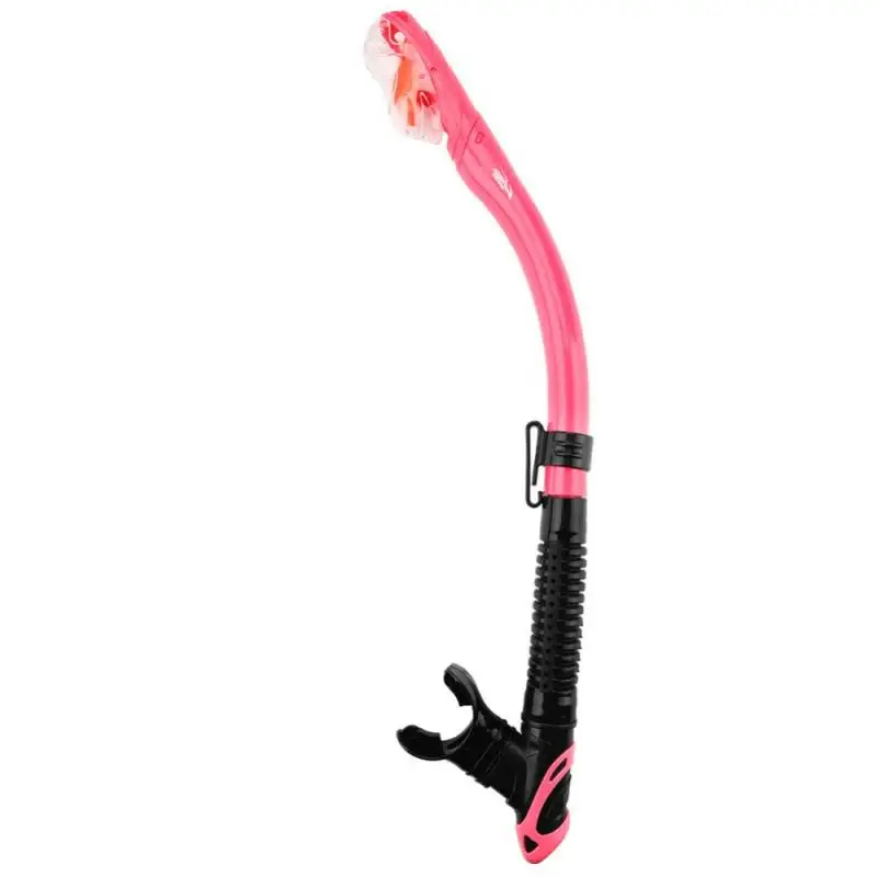 4 цвета Keep Diving полный сухой трубка дыхательная трубка дайвинга подводное плавание снаряжения для водных видов спорта, аксессуары - Цвет: Розовый