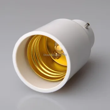 

20pcs B22 to E27 Lamp Holder Adapter Led Lighting B22-E27 Socket Adapter Free Shipping With Tracking No.