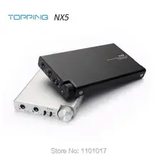 TOPPING NX5 мини портативный усилитель для наушников HIFI EXQUIS AD8610+ BUF634 чип HIFI Цифровой стерео аудио усилитель