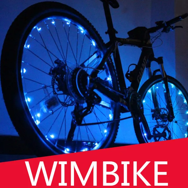 Light String LED Fiets Wiel Verlichting Waterdichte Kleurrijke ... Light String LED Fiets Wiel Verlichting Waterdichte Kleurrijke ...