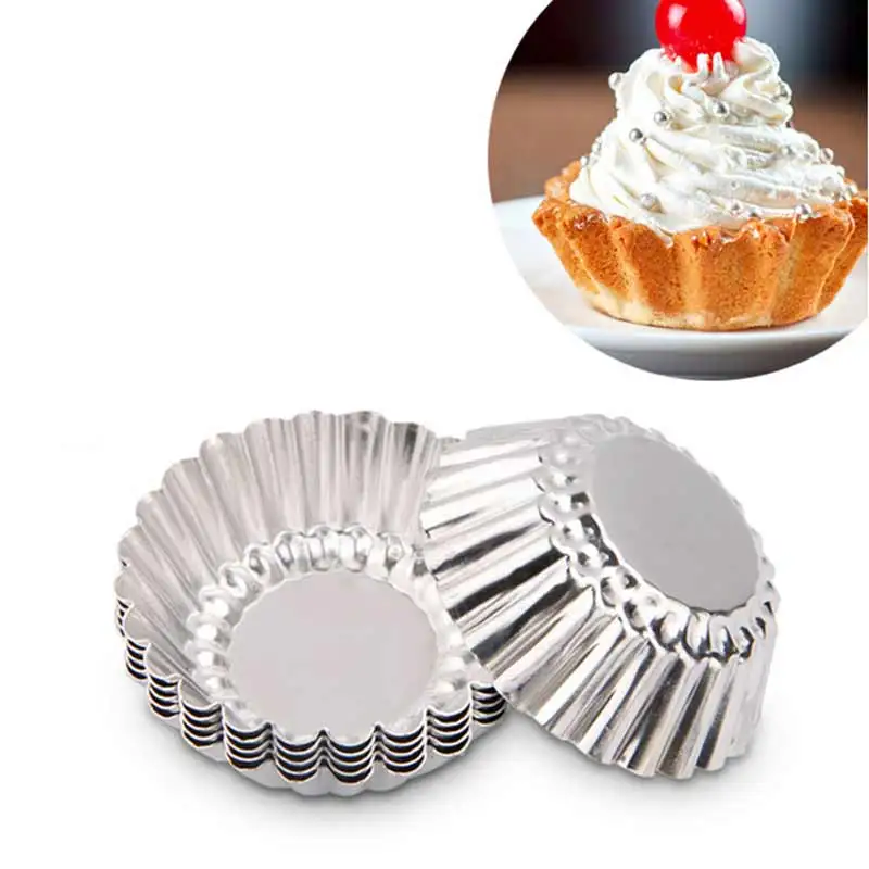 

3X Silver Cake Cupcake Liner Baking Cup Molds Muffin Cup Cake Tool Bakeware Baking Pastry Tools Kitchen Dishes Pan Form Decorate