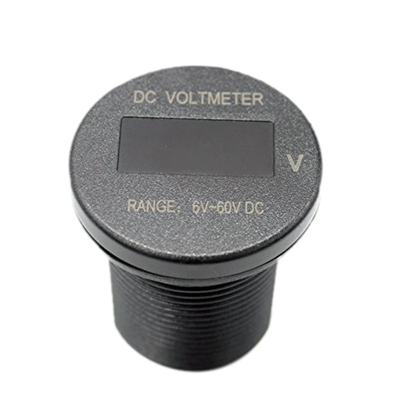 

Miniature OLED general voltage Meter 6-60v DC LED digital screen IP66 voltage monitor
