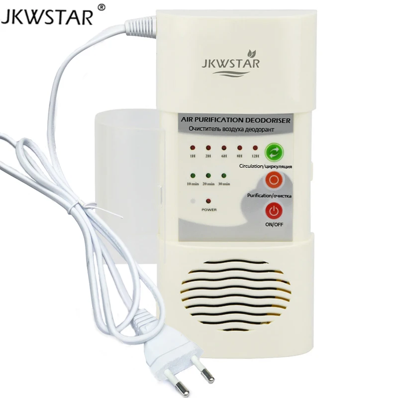 Скидка Сенсорный экран дезодорант Озон ионизатор генератор стерилизация бактерицидный фильтр дезинфекция чистый воздух озонатор очиститель воз...