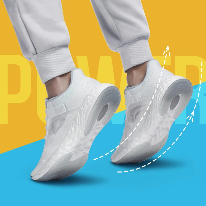 ONEMIX Летние мужская зимние off white Повседневные Туфли Дышащие Квартиры Кроссовки