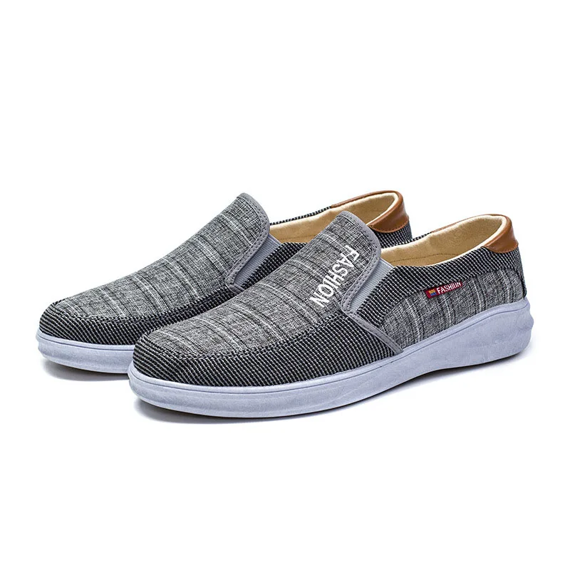 

Spring And Summer New Men Shoes Fashion Soft Bottom Breathable Casual Shoes Retro Non-slip Deodorant men sh Low To Help Sneakers