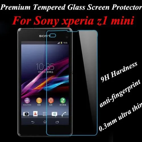 sony z1 mini glass screen protector