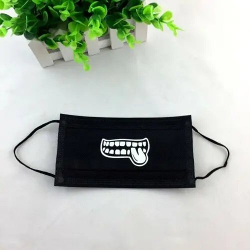 Style 17 10x Черный нетканый одноразовый Хирургический медицинский рот пыли маска для лица Одноразовые респираторы маска для лица нетканые стоматологические ушные петли - Цвет: Style 17