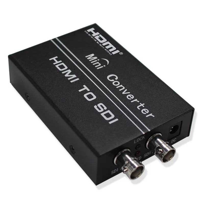 HDMI to SDI Converter with Dual HDMI Input and Dual SDI BNC Output SD HD 3G Support 1080P for Camera HDTV