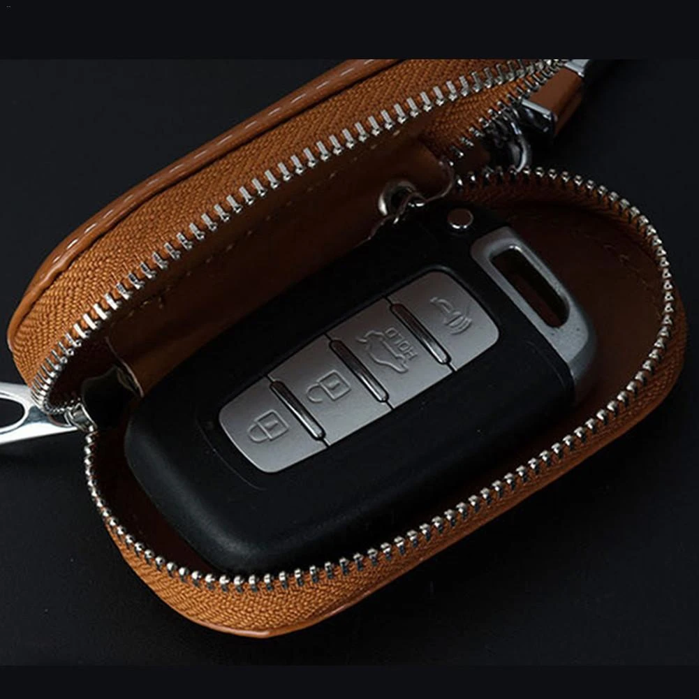 Bolsa faraday ironstripeBolsa De Cuero Real Faraday para Llavero Protector Bolsa Bolsa faraday ironstripeBolsa De Cuero Real Faraday para Llavero Protector Bolsa