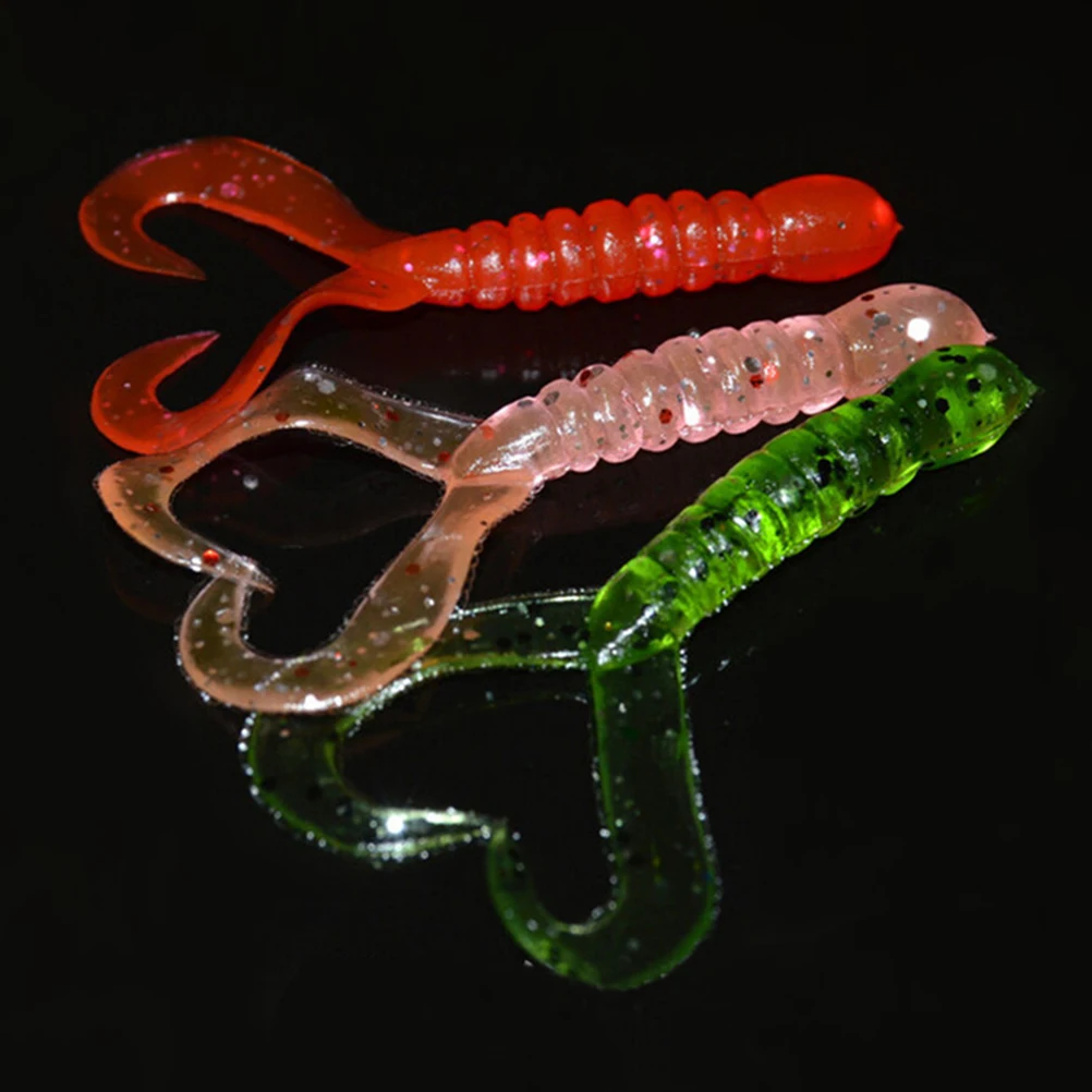 

1.2g/5.5cm Pesca Artificial 10pcs 1.2g/5.5cm Soft Lure Japan Shad Worm Swimbaits Jig Head Fly Fishing Silicon Rubber Fish Fish