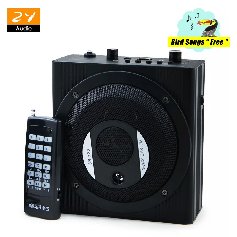 60W 800M Remote Control Hunting Decoy Animal Speaker Bird Caller Bird