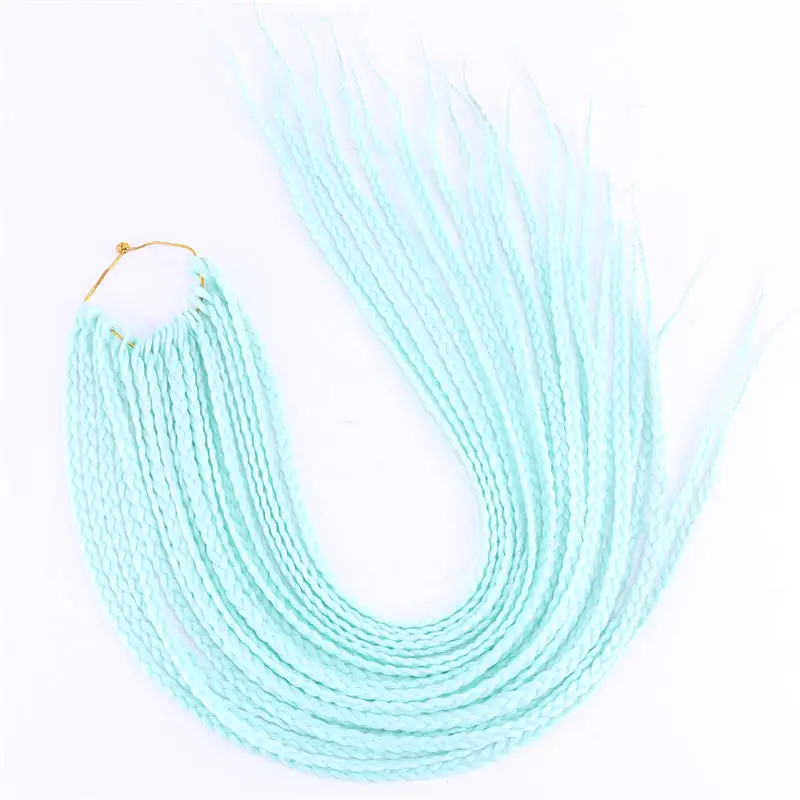 REYNA коробка косички 22 руд/упаковка кроше волос Омбре волокна синтетические плетеные волосы - Цвет: #10