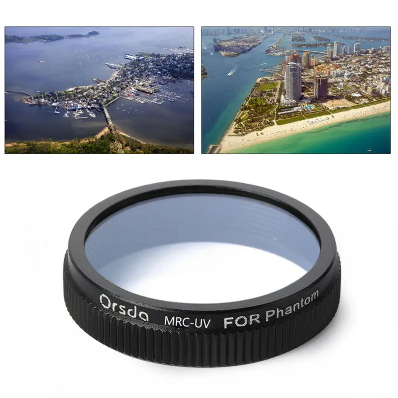 Orsda MC UV CPL ND4 ND8 ND16 Camera Lens Filter For DJI Phantom 3 Phantom 4 Professional 4K Lens And Advanced HD