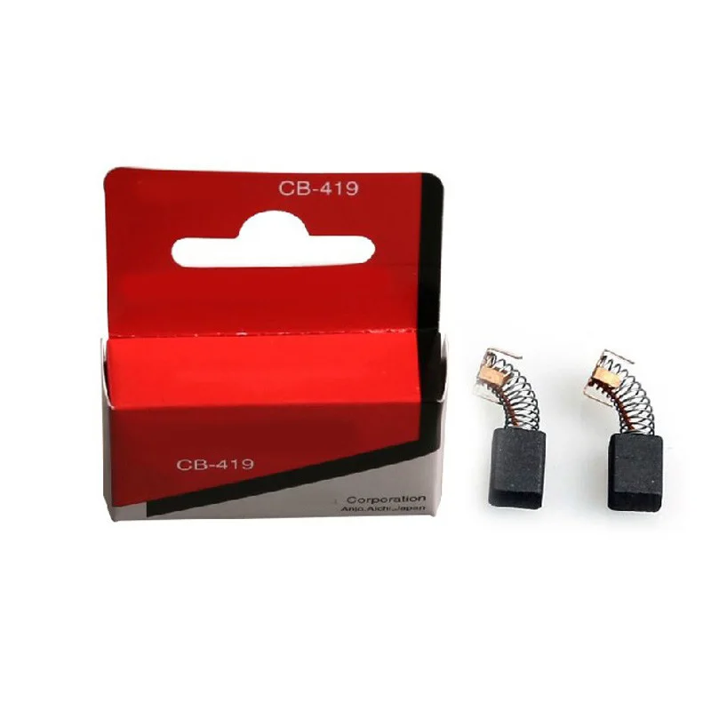 2 шт./лот карбоновые щетки для MAKITA CB-419 DP4010 6823N HR2453 HR2440 FS4000 BO5041 BO4556 MT920 | Инструменты