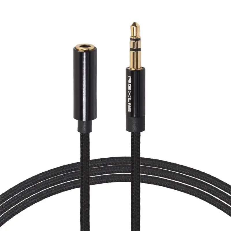 Premium 3.5mm Audio Extension Cable - Male to Female AUX Stereo Extender Cord