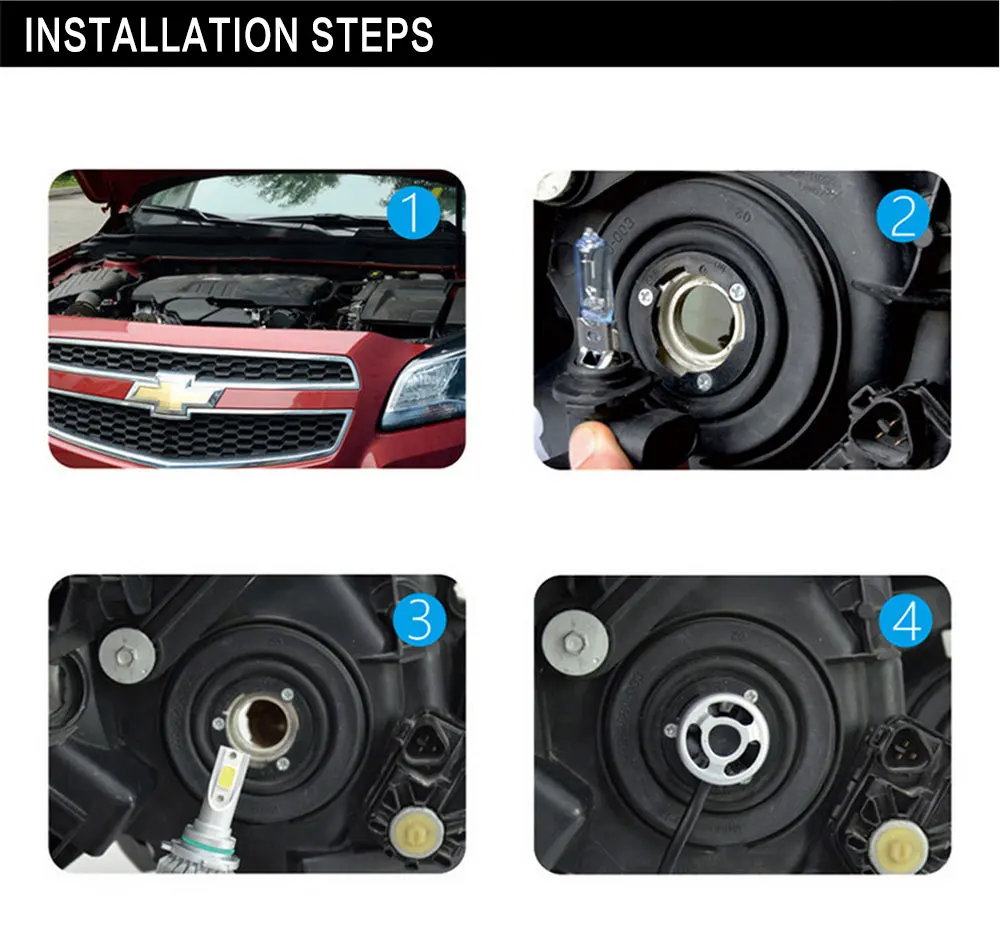 t2 H4 hed car headlight bulbs (4)