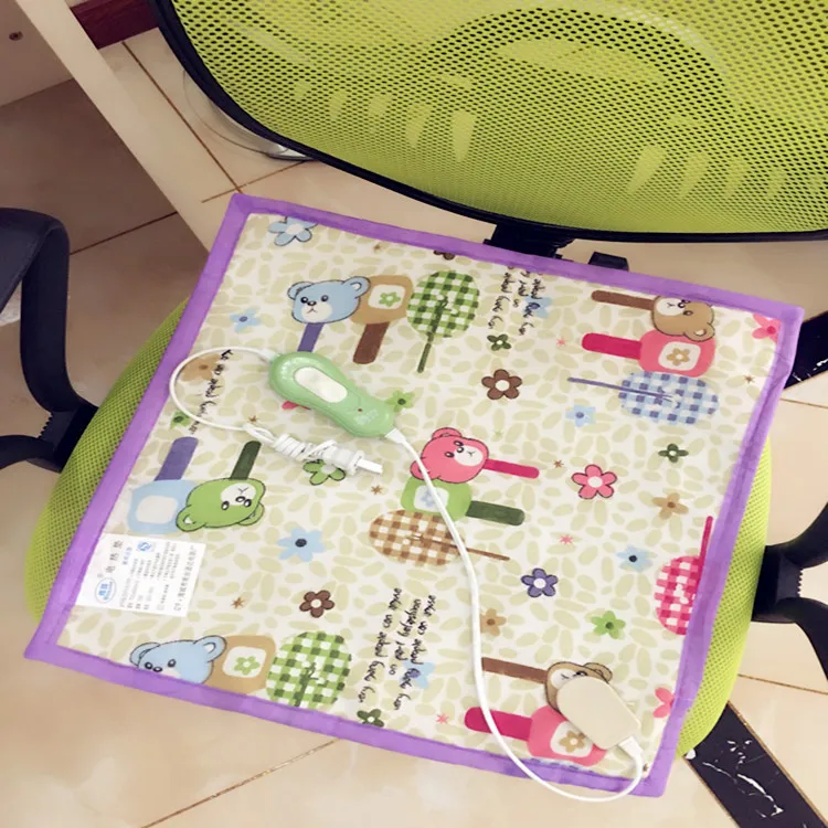 Cute Square Animal Winter Warm Bed Pet Electric Blanket Office Home Chair Pat Seat Thermal Mat 40*40cm Cute Square Animal Winter Warm Bed Pet Electric Blanket Office Home Chair Pat Seat Thermal Mat 40*40cm