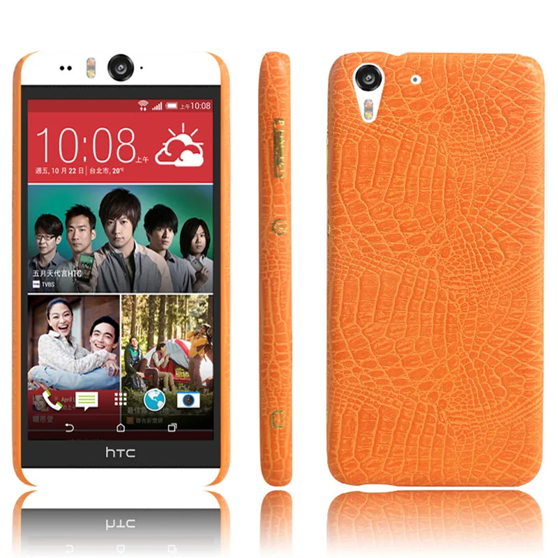 

For HTC Desire Eye phone bag case Luxury Crocodile Skin Pattern PU leather Protective Case Cover For HTC Desire Eye M910X