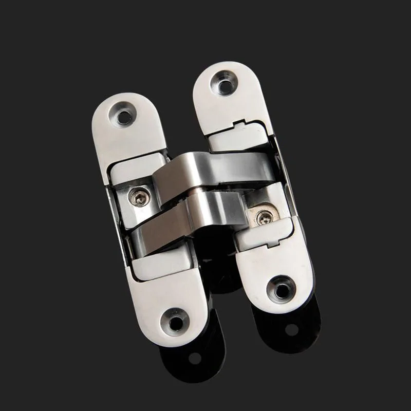 Three dimensional Hidden Hinge Door Adjustable Hinges 110*30mm 2PCSin