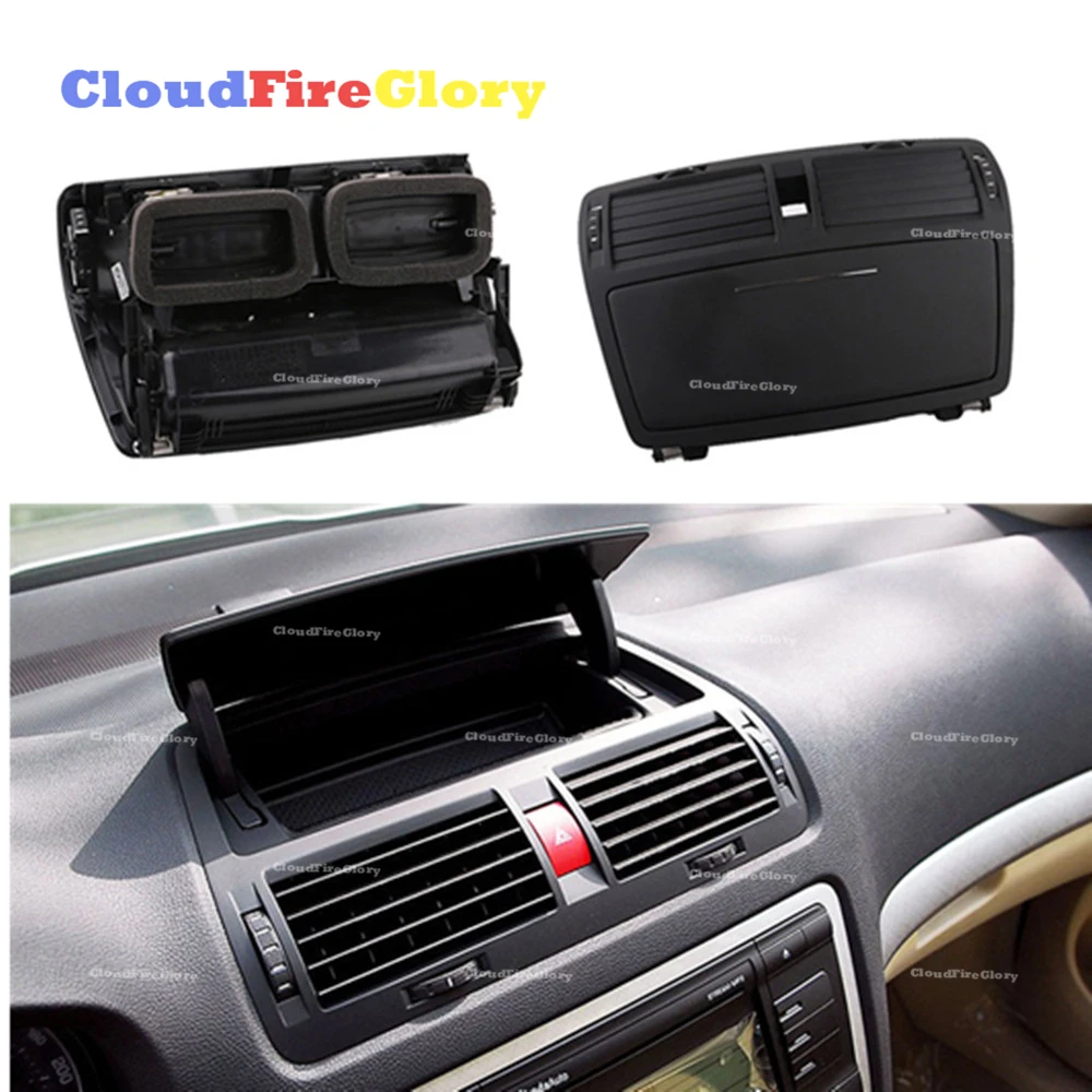 CloudFireGlory для Skoda Octavia MK2 2004-2013 черная центральная консоль вентиляционное отверстие выход хранения 1ZD819951 1Z0819951