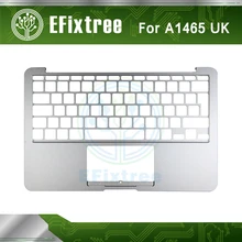 Серебристый чехол A1465 Topcase UK Корпус для Macbook Air 1" A1465 Топ чехол UK 2013