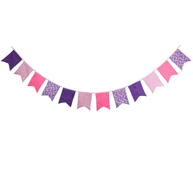 pink banners