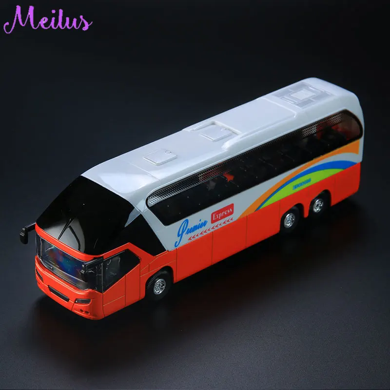 

Human Voice Bus Car Model Pull Back Boy Car Gifts Bus Vehicles For Christmas Birthday Gifts Traffic Car Toys For Kids Children