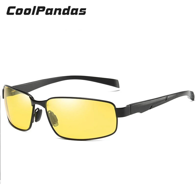 Брендовые высококачественные поляризованные солнцезащитные очки, Мужские Винтажные Солнцезащитные очки с металлической оправой для вождения, мужские очки Gafas de sol masculino