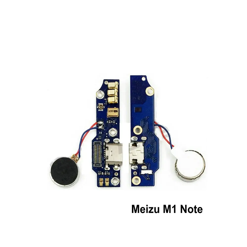 Микрофонный модуль+ USB плата с зарядным портом, гибкий кабель, соединительные детали для MEIZU M1 M2 M3 M5 M6 M8 Note, замена - Цвет: M1 Note