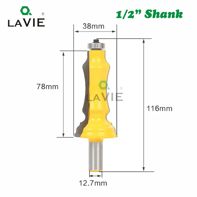 LAVIE 1/" 12 мм хвостовик двери окна линии обсадные фрезы деревообрабатывающие фрезы для дерева бит Вольфрам кобальтовый сплав MC03103