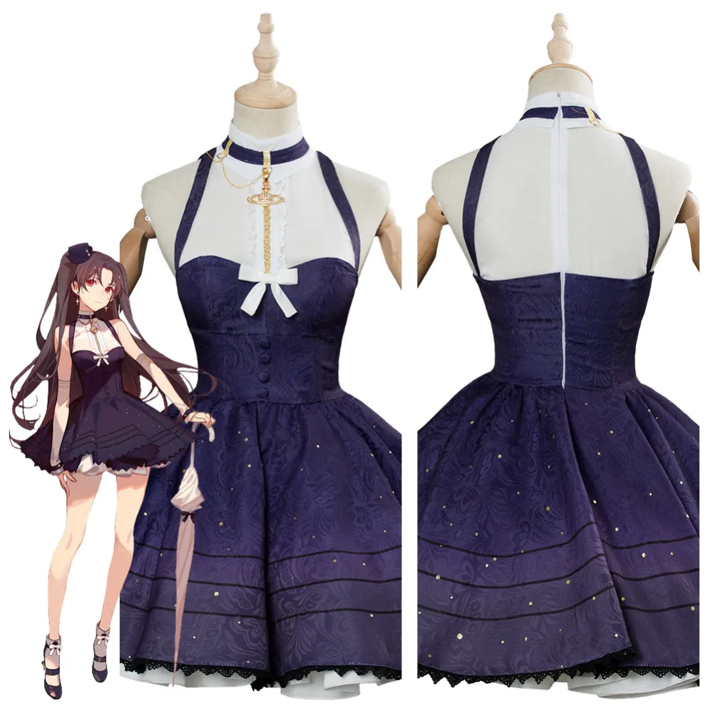 Fate Grand Order костюм для косплея иштарь Карнавальный взрослых женщин платье девочек