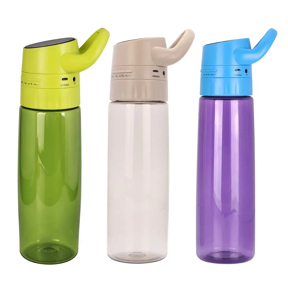 

Rechargeable Stereo Bluetooth Speaker Waterproof Outdoor Sports Cycling Large Capacity Music Water Bottle IPad IPhone Android