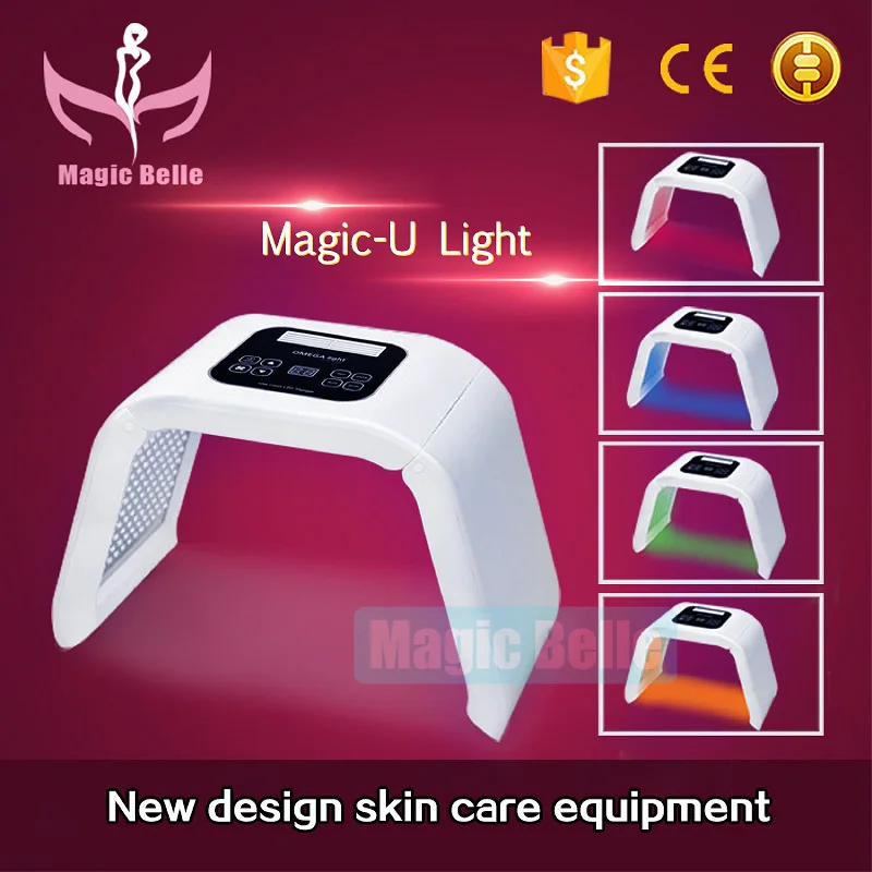 Новый продукт в 2018 году Omega светодиодный маска 7 цветов PDT уход за кожей уменьшает морщины в Китае