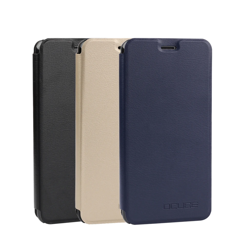 

Ocube Luxury Protective Leather Flip Cover Protector Case for Bluboo D6 With Stand Design Funda Custodia Housse Coque