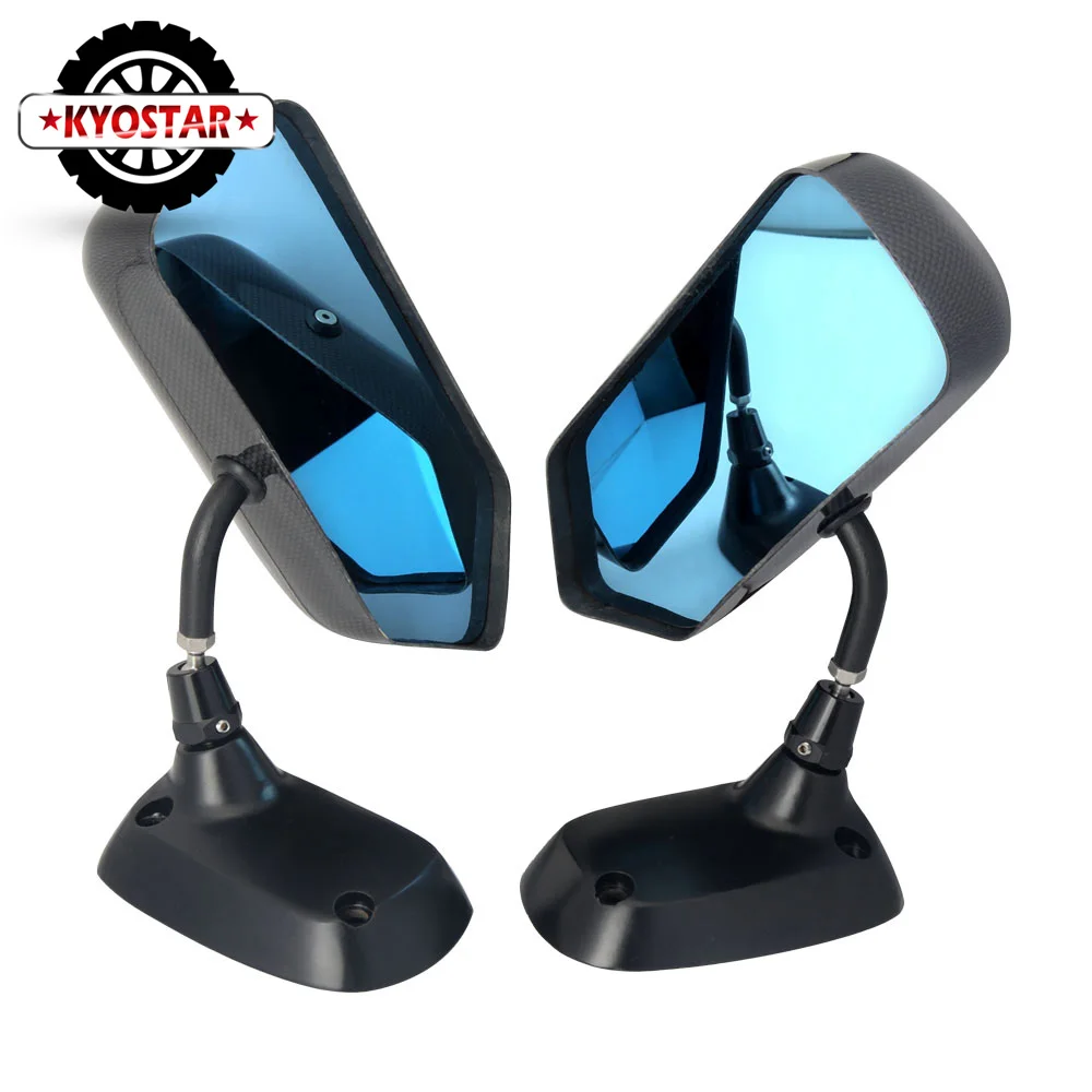 Pair F1 Style Carbon Fiber Look Side Rearview Mirrors Universal for Racing Car Pair F1 Style Carbon Fiber Look Side Rearview Mirrors Universal for Racing Car