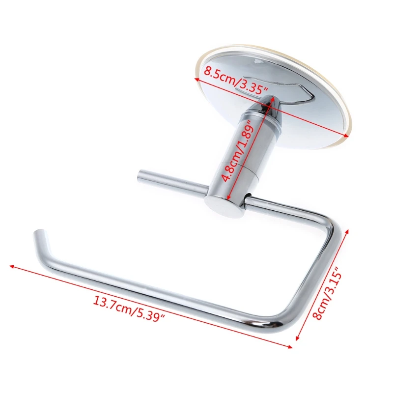 Нержавеющая сталь держатель рулона туалетной бумаги настенное крепление Вакуумная присоска держатель рулона бумаги для ванной комнаты R06 и Прямая поставка