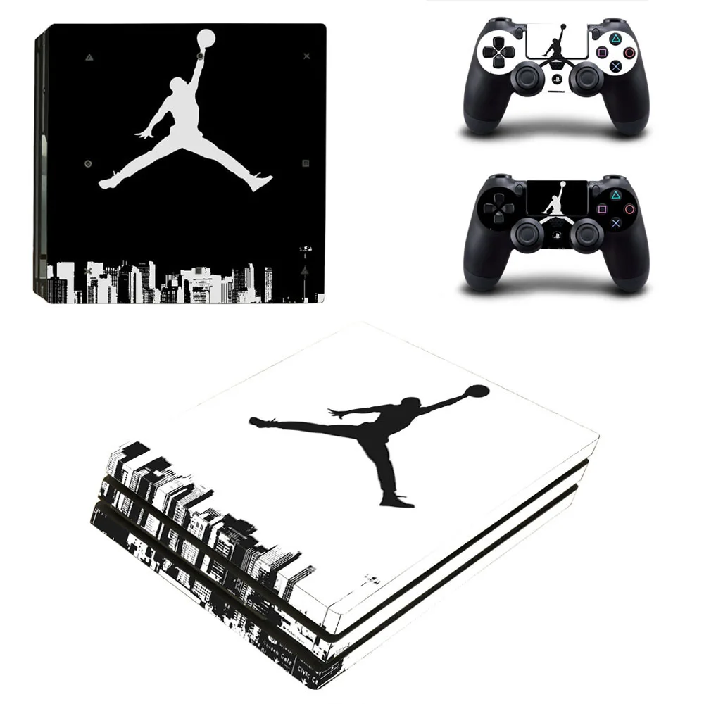 

Air Jordan PS4 Pro Skin Sticker Decal Vinyl for Sony Playstation 4 Console and 2 Controllers PS4 Pro Skin Sticker