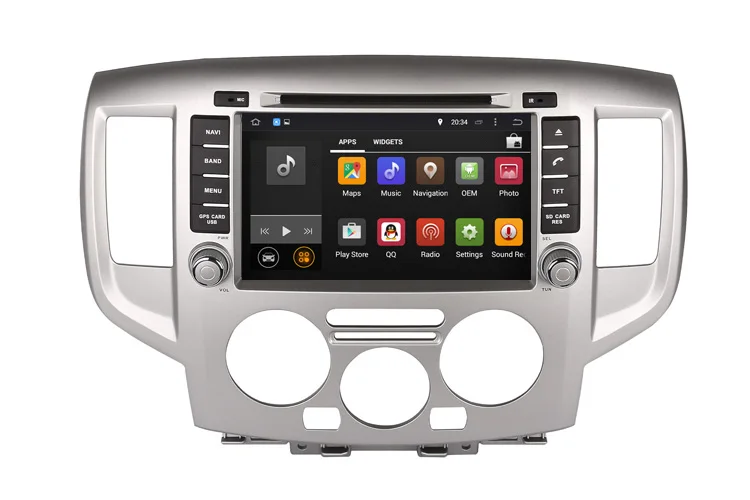 Cheap 8" in-Dash Android Car DVD Player with GPS 3G/WIFI/BT TV,Audio Radio Stereo,Car PC/multimedia headunit for NISSAN NV200 2009- 1