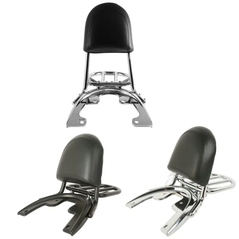 

Motorcycle Motorbike Backrest Luggage Rack Sissy Bar For Harley VRSCA VRSCB VRSCD VROD 2002-2006 VRSCSE 05