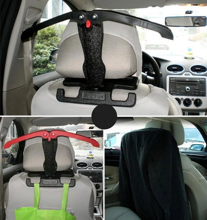 Car Hangers For Clothes Coat Scalable Convenient Headrest Chair