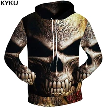 KYKU Brand Skull Hoodie Rune Clothing Metal Print Rock Sweatshirts Mens 3d Hoodies Men Clothes 2018 Fashion New KYKU Brand Skull Hoodie Rune Clothing Metal Print Rock Sweatshirts Mens 3d Hoodies Men Clothes 2018 Fashion New