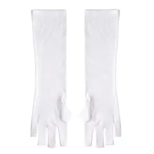 1 пара анти-УФ пальцев Защита перчатки, приятные на ощупь варежки для гель для ногтей маникюрный набор под ногти с uv-фильтром, осушающая лампа фары ручные инструменты для ухода за глазами