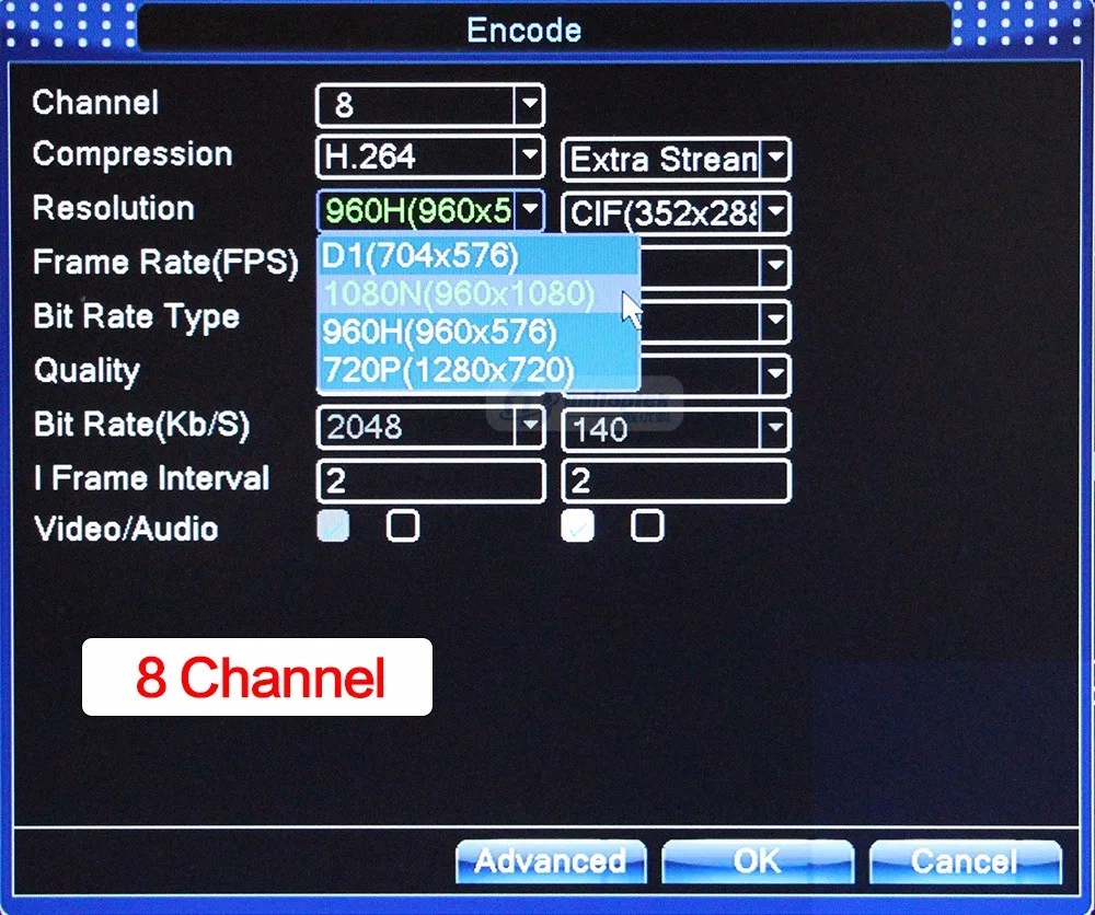 07 8 Channel Security DVR