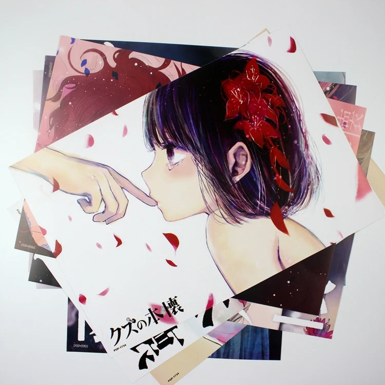 

8*(42x29cm)Honkai of debris posters Anime posters Wall Stickers