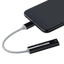 

Braided USB Type C to 3.5 Earphone Adapter Type-C to 3.5mm Headphone AUX Audio Cable Converter for Huawei xiaomi 6 Letv Le2