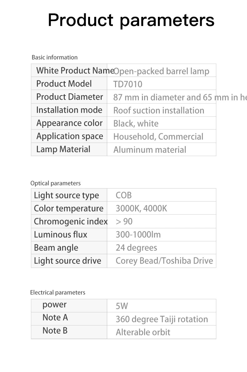 Visdanfo Алюминиевый Светодиодный точечный светильник 220v поверхностного монтажа cob 5w точечный светильник ing потолочные лампы