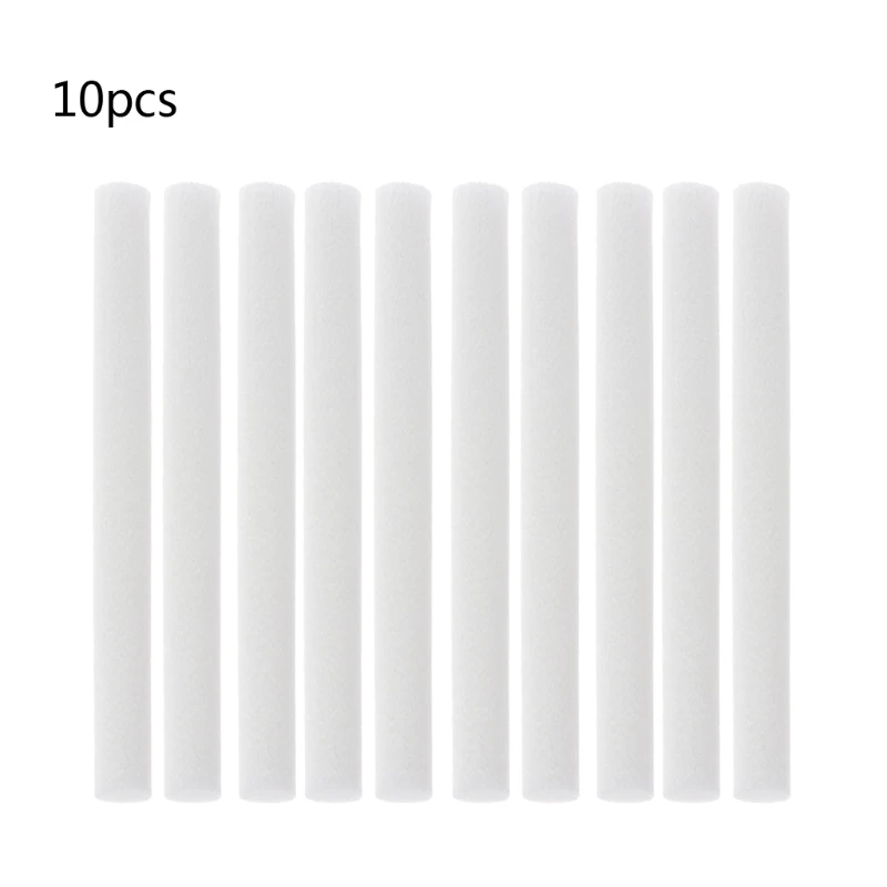 10Pcs Humidifiers Filters Cotton Swab For Air Aroma Diffuser Part 10mmx125mm New