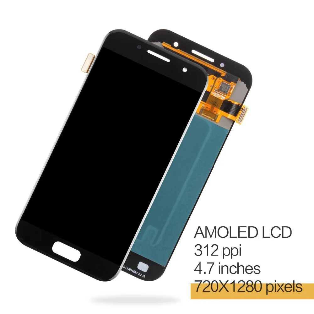 4," AMOLED A320 A320F ЖК-дисплей для SAMSUNG Galaxy A3 lcd дисплей сенсорный экран дигитайзер A320M SM-A320F Замена ЖК-дисплея