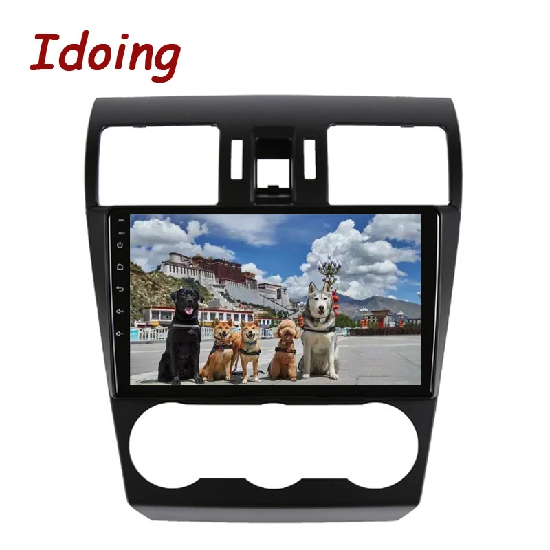 Idoing " Автомобильный Android 8,1 радио GPS мультимедийный плеер для Subaru Forester XV WRX 2013- 4G+ 64G 8 Core навигация no 2 din dvd